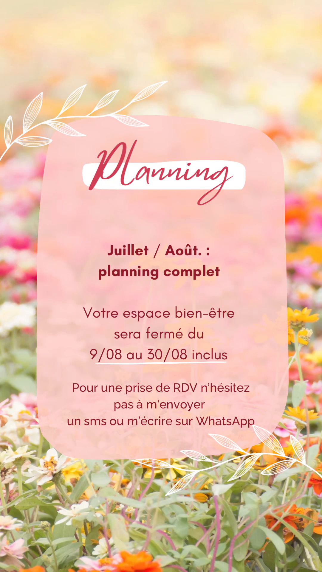 Pop-up planning juillet & août complet